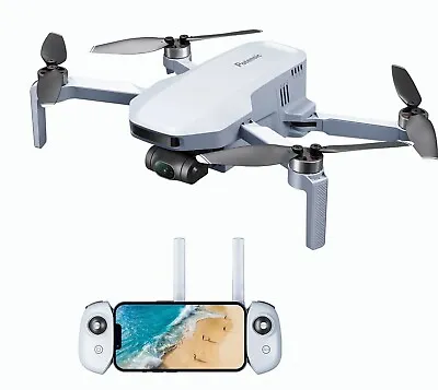 Used Potensic ATOM 3-Axis Gimbal 4K Drone GPS Quadcopter Foldable Under 249g • £189.99