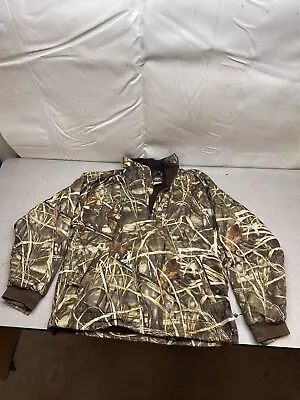 Duck Commander Camo Jacket Advantage Max 4 HD Hunting Outdoors Size L • $59