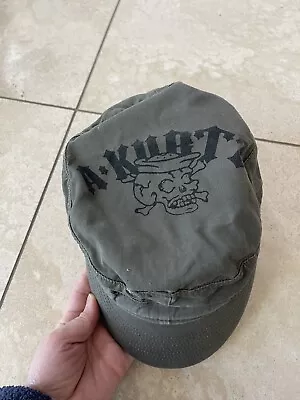 NWT A.kurtz Vintage Men's Cap Hat With A Skull Print Retail $38 • $19