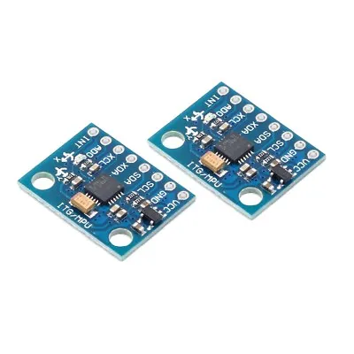 2x MPU-6050 6 DOF 3 Axis Gyroscope + Accelerometer Module For Arduino  • $8.49