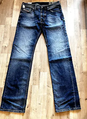 £24.75 • Buy Mens Diesel Larkee 31 X 35 Jeans .Distressed Summer Grunge Wash Very Cool (T914)