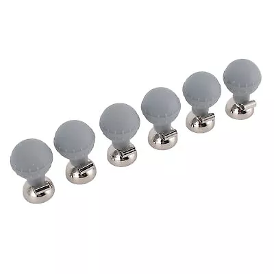 6pcs EKG Electrodes Chest Suction Ball Soft Accurate Measurement 3.0/4.0mm BGS • £13.09