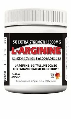Cardio Amaze L-Arginine 5000mg Powder - Free Shipping • $34.95