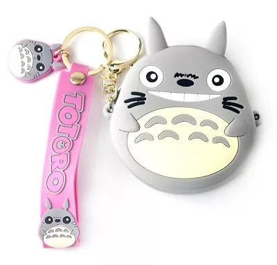 My Neighbor Totoro Keychain Coin Purse With  Totoro  Charm On Keyring • $10.99