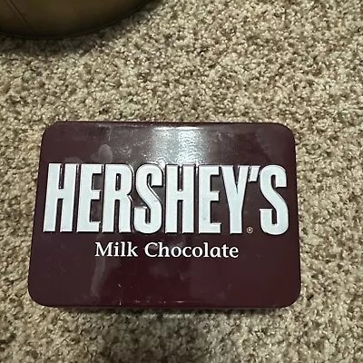 Vintage Hershey’s Milk Chocolate Metal Tin (Empty) • $5