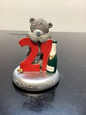 £12.95 • Buy Me To You Bear Figurine Ornament Tatty Teddy Cake Topper Happy Birthday 21st