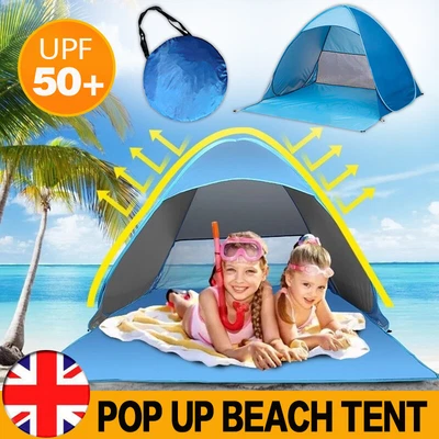 £13.49 • Buy Infant 50+ UV/UPF Pop Up Beach Garden Tent Beach Shade Sun Shelter Protection P