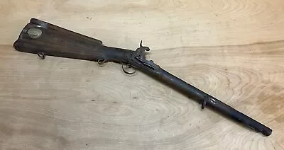Antique Muzzleloader Black Powder Wooden Stock With Buttplate And Trigger Assy • $67