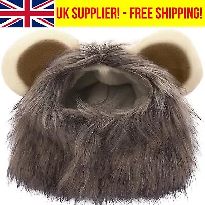 £8.69 • Buy Lion Dog Mane Pet Costume Wig Dress Up Fancy Small Dogs Clothes Cat Hair 
