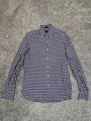 J.Crew Slim Shirt In Purple Gingham Size S • $10