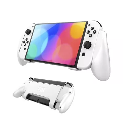 Controller Grip Cover Protective Case + Card Slot For Nintendo Switch OLED 2021 • $22.45