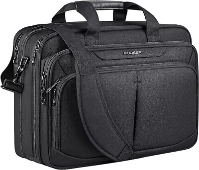 Laptop Bag 18  Expandable Lightweight Briefcase For 17.3  Laptop Premium Busines • $55.15