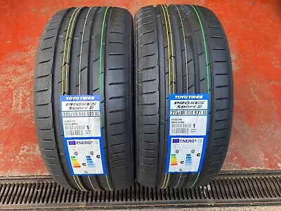 X2 225 40 18 Toyo Proxes Sport 2 Tyres 225/40r18 92y Xl Amazing ( A ) Rated Grip • £149.95