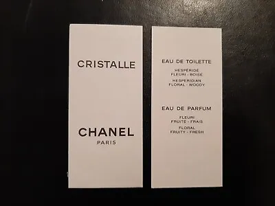 Perfume Card - Perfume Card. Chanel - Crystal • £1.24