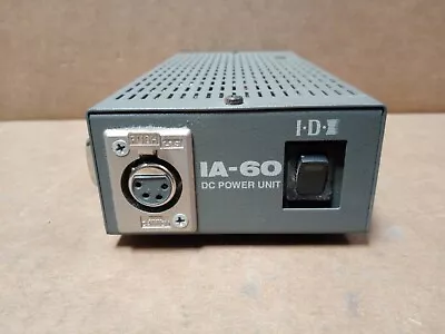IDX IA-60 60w AC Adapter Power Supply IA 60 4 Pin XLR • £75