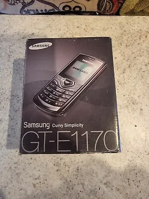 Samsung GT E1170 - Black (Orange) Mobile Phone • £9.99