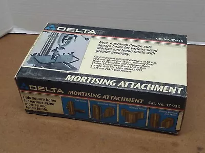Vintage DELTA #17-935 -Drill Press Mortising Attachment Complete • $55