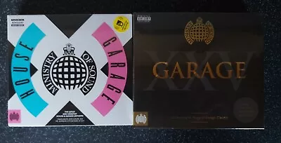 MINISTRY OF SOUND - HOUSE X GARAGE TRIPLE CD ALBUM (2016) & Garage Celebrating • £3.99