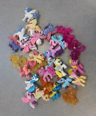 My Little Pony Mlp Mini Figures 2  Bundle X17 + 10x Unbranded Flocked Ponies • £24.99