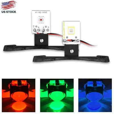 2.5  LED Devil Eyes Demon Evil Eye DRL For Projector Lens Headlight Retrofit US • $13.98