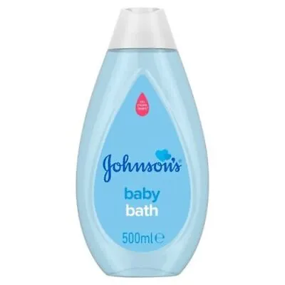 £10.99 • Buy Johnson's 500ml Baby Bath | Pack Of 2