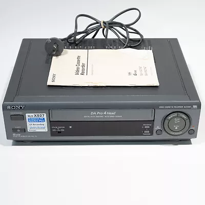 Sony SLV-X527 VCR VHS Tape Player Recorder LP PAL & NTSC - Not Working For Parts • $29.95