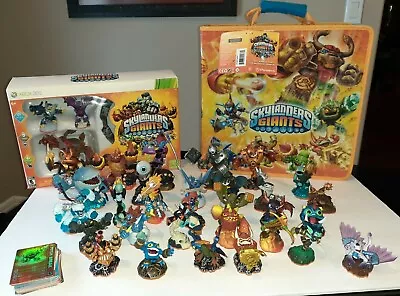$162.99 • Buy Skylanders Giants Xbox 360 Lot Starter Pack + Carry Case + 30 Figures (33 Total)