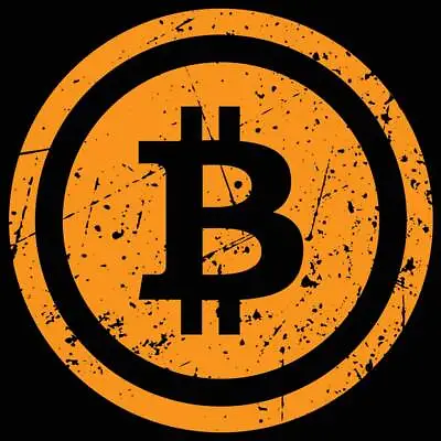 Bitcoin Logo Vintage Gold Cryptocurrency Cool - Mens Funny T-Shirt Tee Tshirts • $22.56