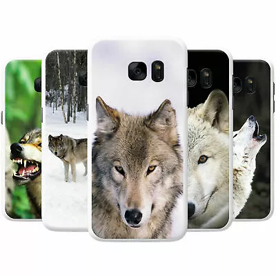 Wolf Wolves Snap-on Hard Back Case Phone Cover For Samsung Mobile Phones • £4.95