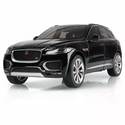  JAGUAR F-PACE 1:18 SCALE MODEL CAR ULTIMATE BLACK - Jaguar Part No. JDDC975BKW • £120