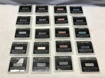 Lot Of (20) Mixed MARY KAY Mineral Eye Color - 16 Shades - .05 Oz. Ea. - NOS • $65