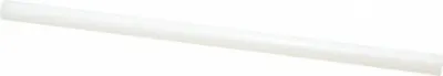 Made In USA 2' Long 2-1/2  Diam Polyethylene (UHMW) Plastic Rod White • $50.57