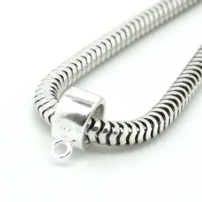 Charm Carrier Dangle/hanger/holder/bail- Solid 925 Sterling Silver European Bead • £5.99