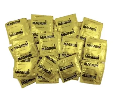 Magnum Condoms 50 Pack Exp 2026 Or Later • $17.13