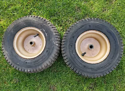 MTD Lawnflite Front Wheels Pair 13x5.00-6 For Ride On Lawn Mower Tractor • £45