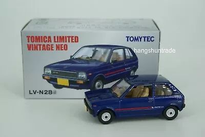 Tomytec Limited Vintage LV-N28 Suzuki Alto C Type 1984 Navy Blue Vehicle Model • $31.88