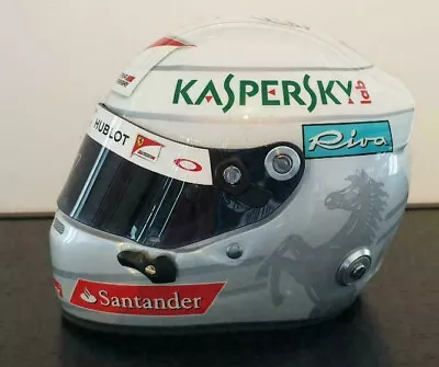 1/2 2016 Sebastian Vettel Replica Mini Arai Helmet Ferrari Scuderia F1 Sf16h Nib • $385.40