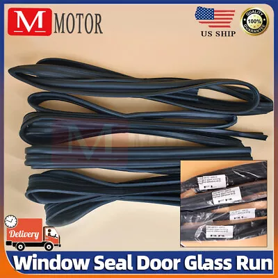 Window Seal Door Glass Run For Toyota Land Cruiser LX450 FJ80 FZJ80 1991-1997 US • $74.99