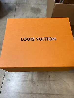 Authentic LOUIS VUITTON LV Gift Extra Large Magnetic Empty Box 16 X13 X7.5 Robin • $30