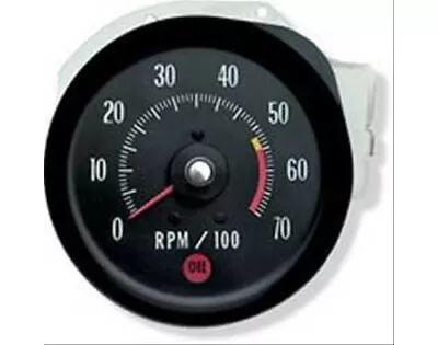 OER 6469985 Tachometer Replacement Black Face 5500 RPM Redline Chevy Each • $164.99