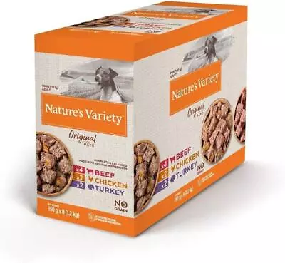 Natures Variety - Complete Mini Dog Food - Chicken Beef & Turkey 8x150g Pouches • £18.99