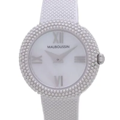 MAUBOUSSIN Rule De Premier Jour 9236100-900S Women's Watch /39005 • $282