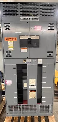 SQUARE D I-LINE 1200A MB SWITCHBOARD 480/277v 120/208v 240v PANEL 1000A 800A • $12000