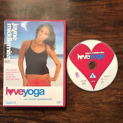 Love Yoga Jayne Middlemiss Ryan Spielman DVD • £4.99