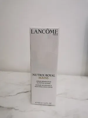 Lancôme Nutrix Royal Mains Hand Cream 100ml New & Sealed Fast Free Delivery • £32.95