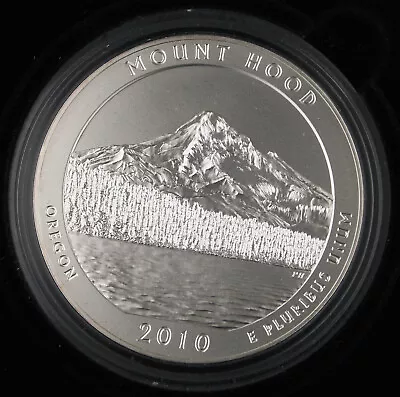 2010  P  Mount Hood America The Beautiful 5 Oz Silver Coin NP5 GEM BU Collector • $239.99