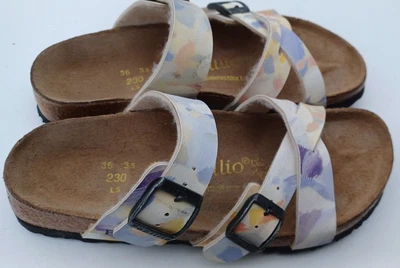 £31.99 • Buy Birkenstock Papillio Multicoloured Strappy Sandals - Uk 3.5, Eur 36 Narrow Fit