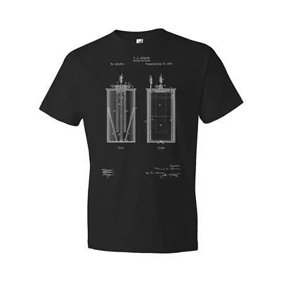 Thomas Edison Voltaic Battery Shirt Edison Apparel Engineer Gift Battery Apparel • $32.95