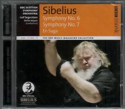 £2.99 • Buy Sibelius: Symphonies 6 & 7 + En Saga / Leif Segerstam, Stefan Solyom Etc: Bbc Cd