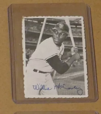 1969 Topps Deckle Edge Baseball Willie McCovey  SF Giants  Great Condition • $1.49